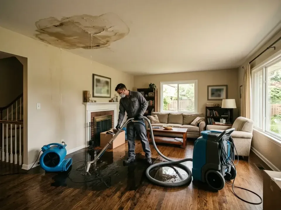 attic-pipe-burst-ceiling-drip-008 — frequently asked questions, Water Damage Restoration & Carpet Care in Edmonds, WA